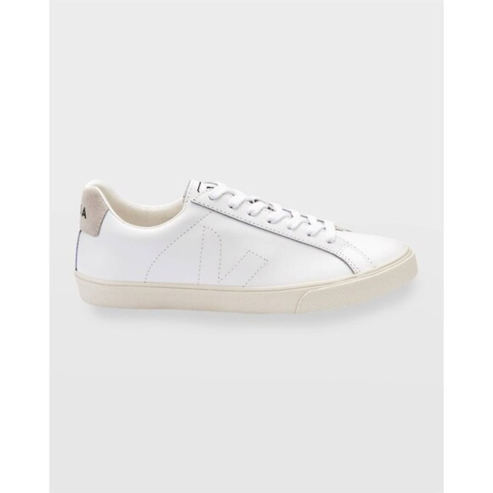 EUC VEJA Esplar Women's White Leather Sneakers Size 9 - Picture 2 of 10